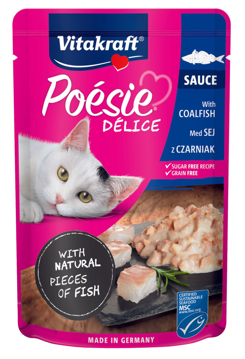 Vitakraft Poesie Delice Coalfish in Sauce 85g