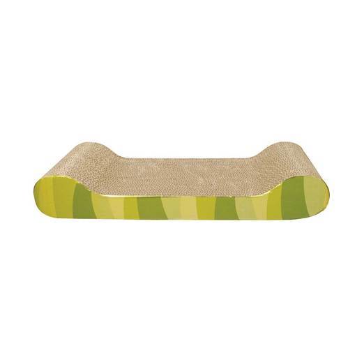 Catit Cat Scratcher Jungle Stripes Lounge With Catnip