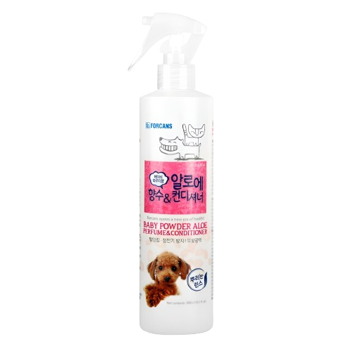 Forcans Pet Perfume & Conditioner Baby Powder Aloe 300ml
