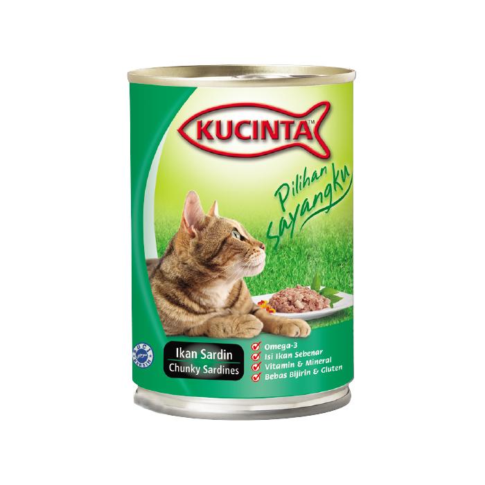 Kucinta Chunky Sardine 400g (24 Cans)