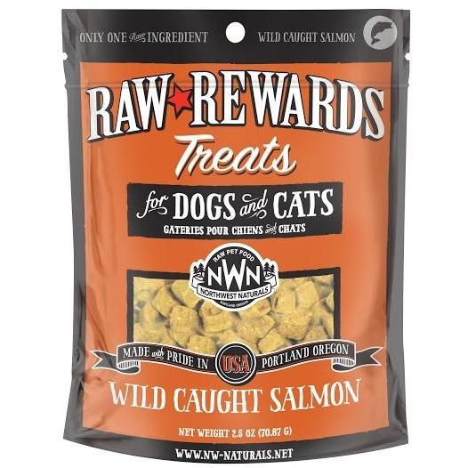 Northwest Raw Rewards Treats Salmon 2.5oz