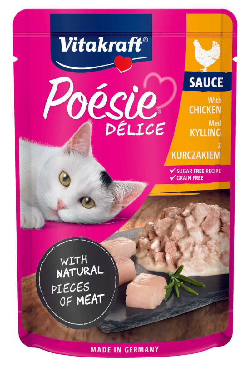 Vitakraft Poesie Delice Chicken in Sauce 85g