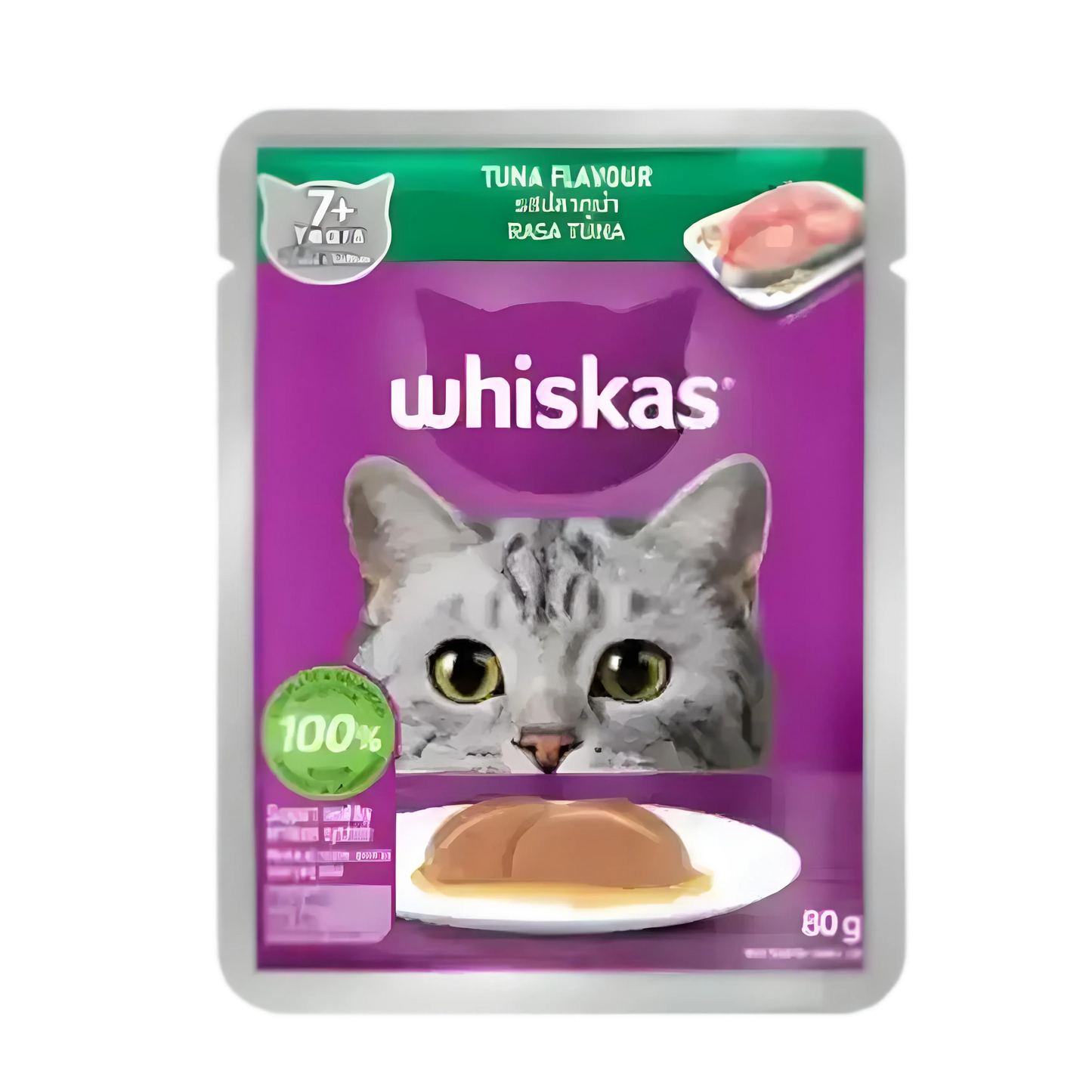 Whiskas Pouch 7+ Tuna 80g
