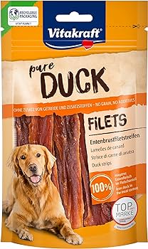 Vitakraft Dog Treats Pure Duck Fillets 80g (2Pkt)