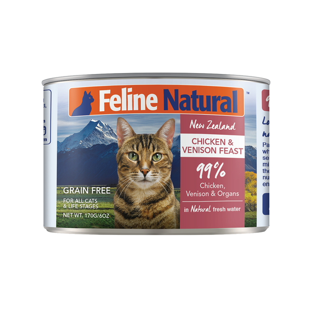 Feline Natural Chicken & Venison Feast 170g