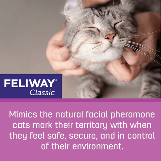 Feliway Classic 30 Days Calming Starter Kit with Plug in Diffuser and Refill 48ml