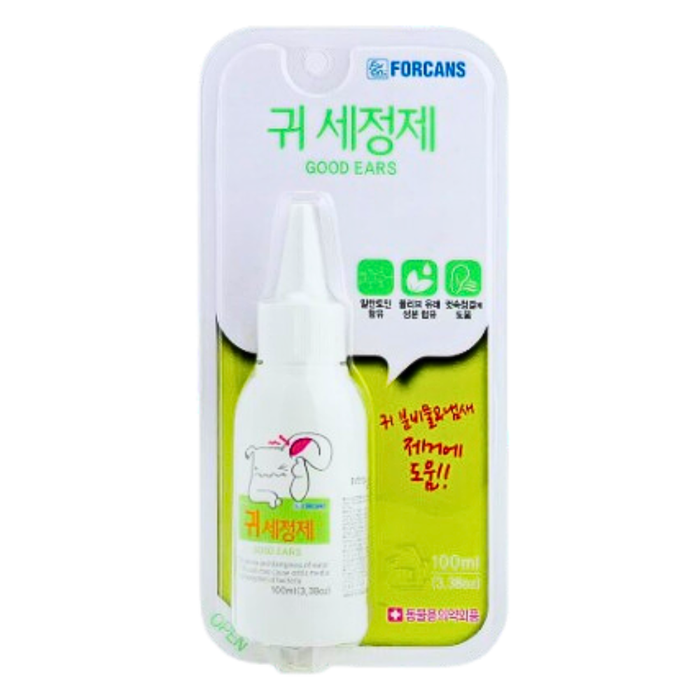 Forcans Pet Wellness Good Ears Cleanser 100ml