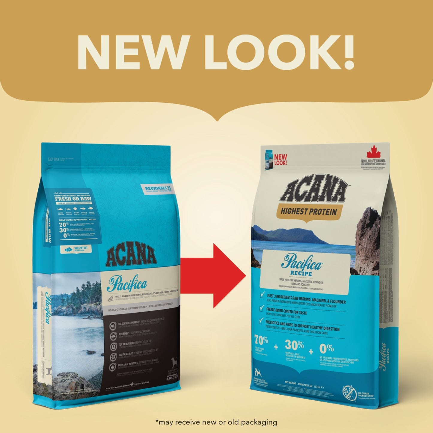 Acana Dog Dry Food Regionals Pacifica Recipe 2kg