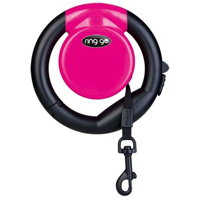 Vitakraft Ring Go Retractable Leash Pink