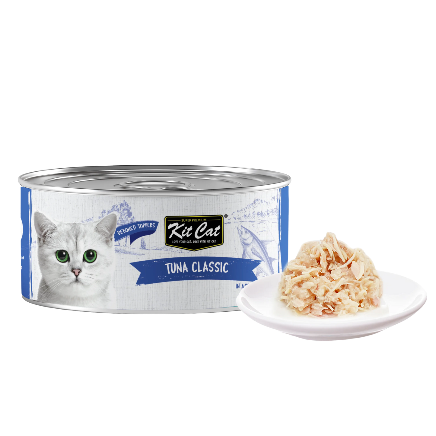 Kit Cat Deboned Tuna Classic 80g