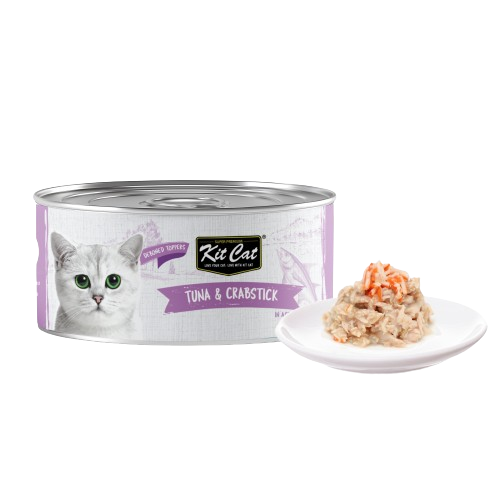 Kit Cat Deboned Tuna & Crab 80g