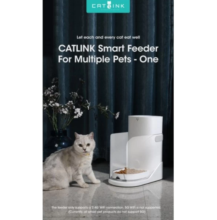 CLINK - Catlink A1 Smart Feeder White