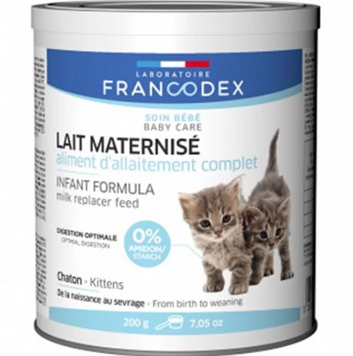 F403 - Francodex Milk Replacer feed Kitten Formula 200g