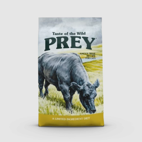 TOTW6 - Taste of the Wild Prey Angus Beef 15Lb + FREE 6 Packs of Whiskers2Tail Pet Wipes 100's