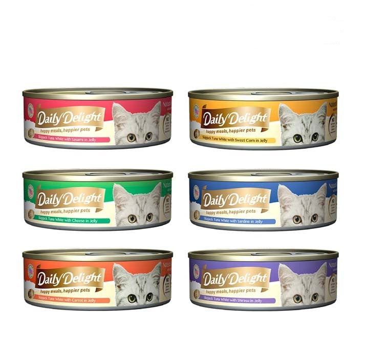 Daily Delight Jelly Series Wet Cat Food 80g (24 cans)