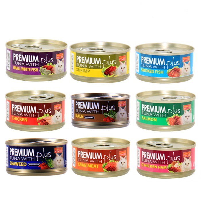 Aristo Cats Premium Plus Tuna Series Wet Cat Food 80g (24 cans)
