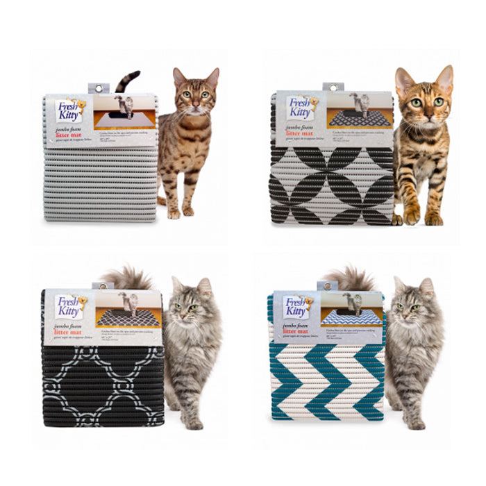 FK2 - Fresh Kitty Jumbo Foam Litter Mat (Mix and Match for 2pcs)
