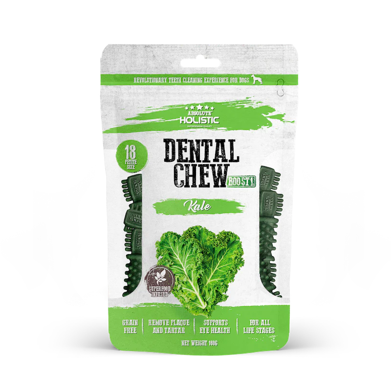 Absolute Holistic Dog Dental Multi Chew Boost Kale 160g
