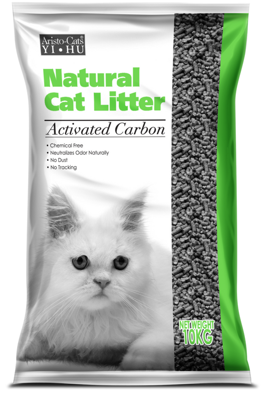 Aristo Cats Litter Natural Cat Activated Carbon 10kg (2 Packs)