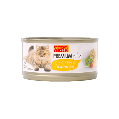 Aristo Cats Premium Plus Chicken & Tilapia Fish 80g