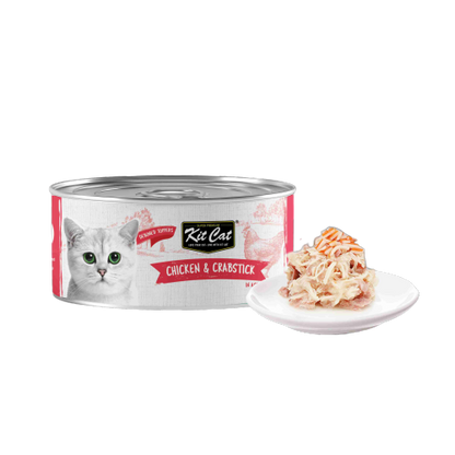 Kit Cat Deboned Chicken & Crabstick 80g