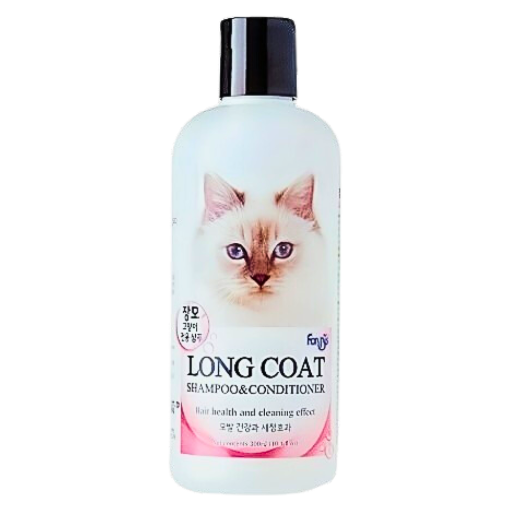 Forcans Cat Shampoo & Conditioner Long Coat 300ml