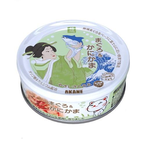 Akane Tuna & Crab Stick Cat in Thick Gravy Canned Food 75g (12 Cans)