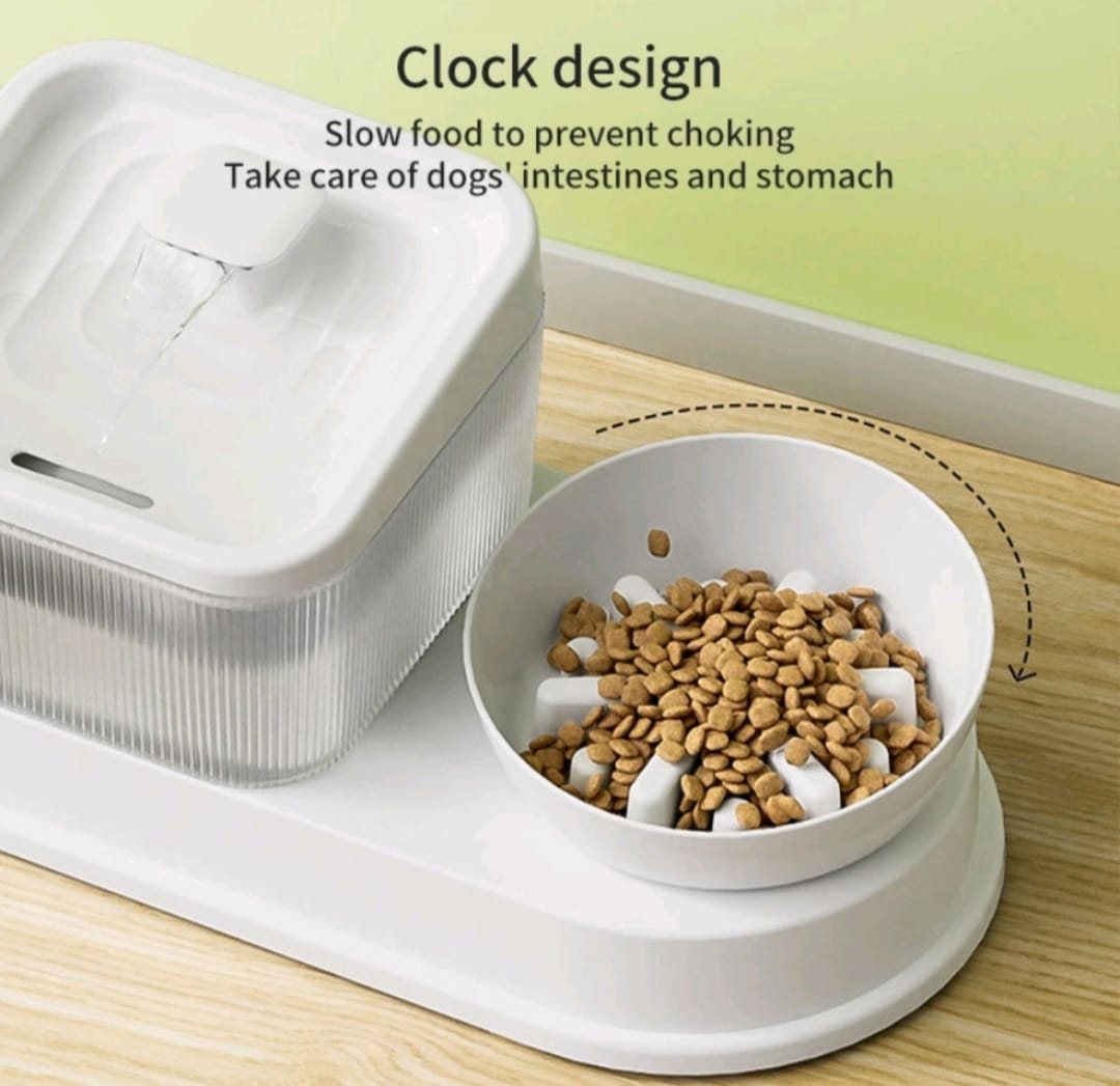 Plouffe Fountain Feeder Set 2L